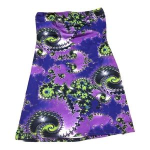 Strapless Mini-Dress